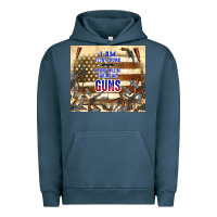Pigment Midnight Navy no one will be taking my guns Urban Hoodie - TumblerDesignByShophia