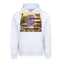 White no one will be taking my guns Urban Hoodie - TumblerDesignByShophia