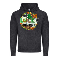 Vintage Black One lucky mama  St. Patricks Day Vintage Hoodie - Neo Western