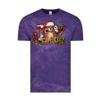 Cloud Purple Christmas joy chihuahua Vintage Tee - JahusDesignShop