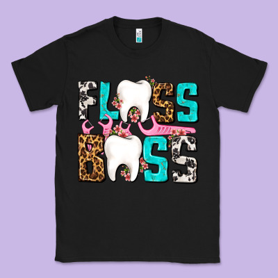 Floss Boss Classic Tee Designed By Adodesignshop