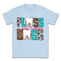 Dusty Blue floss boss Classic Tee - AdoDesignShop