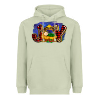 Matcha baby jesus joy Heavyweight Hoodie - MaliasSmallBusiness