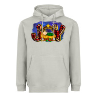 Moon Dust baby jesus joy Heavyweight Hoodie - MaliasSmallBusiness