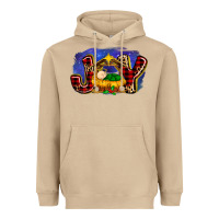 Mushroom baby jesus joy Heavyweight Hoodie - MaliasSmallBusiness