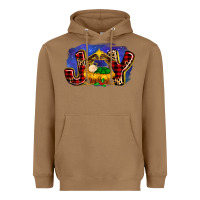 Toasted Coconut baby jesus joy Heavyweight Hoodie - MaliasSmallBusiness