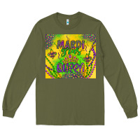 Army Green mardi gras queen Long Sleeve Tee - Artiststas