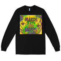 Black mardi gras queen Long Sleeve Tee - Artiststas