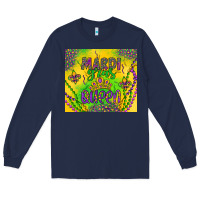 Navy mardi gras queen Long Sleeve Tee - Artiststas