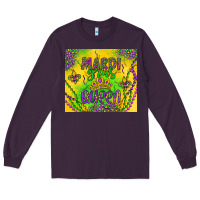 Plum mardi gras queen Long Sleeve Tee - Artiststas