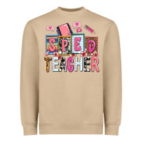 Mushroom sped teacher Heavyweight Sweatshirt - AdoDesignShop