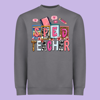 Sped Teacher Heavyweight Sweatshirt Designed By Adodesignshop