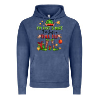 Vintage Denim im not  im just a tall elf Vintage Hoodie - FaDigitalArtStudio