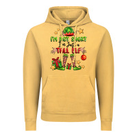 Im Not  Im Just A Tall Elf Vintage Hoodie | Teevron