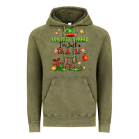 Vintage Olive im not  im just a tall elf Vintage Hoodie - FaDigitalArtStudio