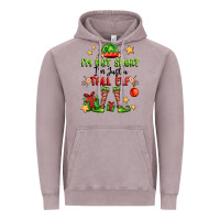 Vintage Zinc im not  im just a tall elf Vintage Hoodie - FaDigitalArtStudio