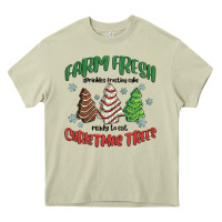 Mossy farm fresh christmas trees Heavy Core Tee - MaliasSmallBusiness