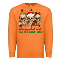 Carrot When Your Dead Inside But It's Christmas Premium Sweatshirt - BundleAndBundleShop
