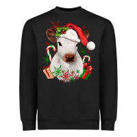 Black christmas heifer Heavyweight Sweatshirt - JahusDesignShop