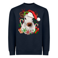 Navy christmas heifer Heavyweight Sweatshirt - JahusDesignShop