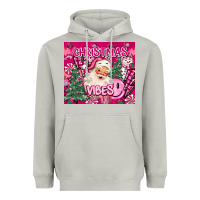 Moon Dust pink christmas vibes Heavyweight Hoodie - MaliasSmallBusiness
