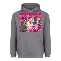 Storm pink christmas vibes Heavyweight Hoodie - MaliasSmallBusiness