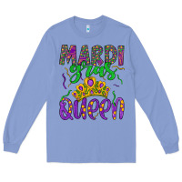 Colony Blue mardi gras queen Long Sleeve Tee - Artiststas