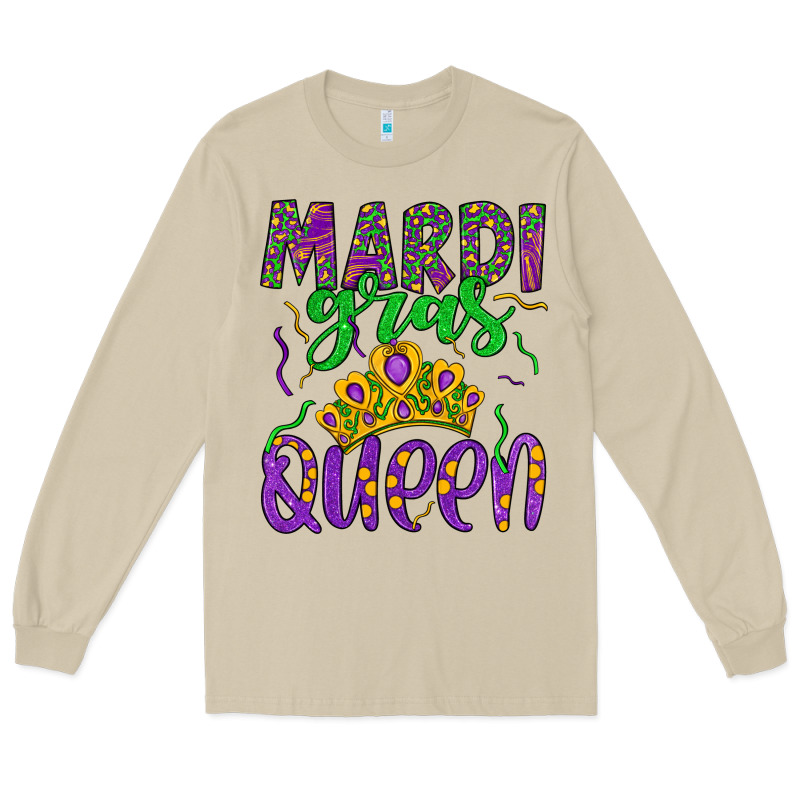 Mardi Gras Queen Long Sleeve Tee by Artiststas | Teevron