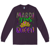 Plum mardi gras queen Long Sleeve Tee - Artiststas