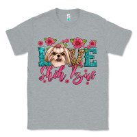 Heather Grey love shih tzus Classic Tee - Artiststas