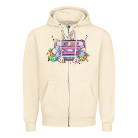 Sandshell hip hop easter Zipper Hoodie - MaliasSmallBusiness