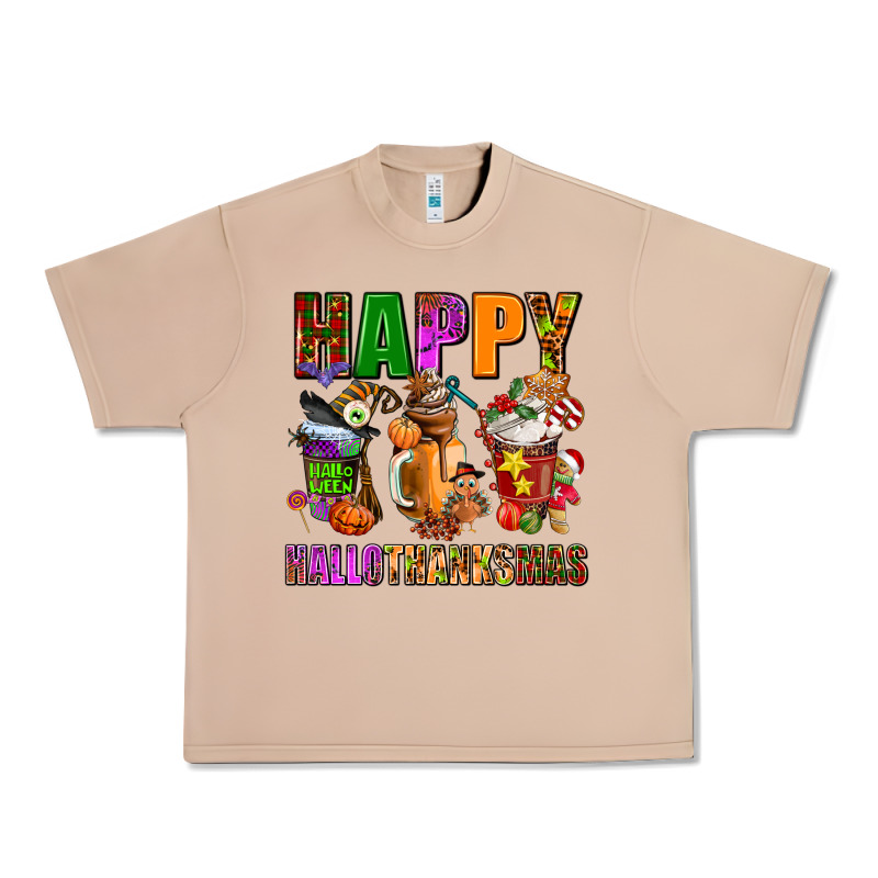Happy Hallothanksmas Urban Heavy Tee by AdoDesignShop | Teevron