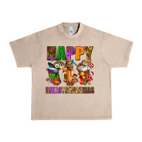 French Oak happy hallothanksmas Urban Heavy Tee - AdoDesignShop
