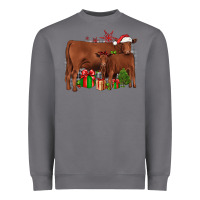 Storm Christmas Gelbvieh Heavyweight Sweatshirt - JahusDesignShop