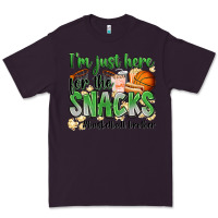 Plum i'm just here for the snacks #basketball brother Premium Tee - Zillion Design Studio