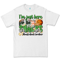 White i'm just here for the snacks #basketball brother Premium Tee - Zillion Design Studio