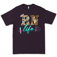 Plum western nurse rn  life Premium Tee - BarkalooDesign