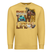 Antique Gold Small Town Life Premium Sweatshirt - BundleAndBundleShop