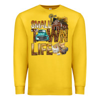 Lemon Small Town Life Premium Sweatshirt - BundleAndBundleShop