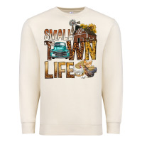 Sandshell Small Town Life Premium Sweatshirt - BundleAndBundleShop