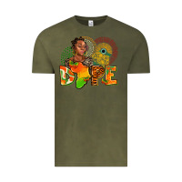 Vintage Olive dope juneteenth Vintage Tee - AdoDesignShop