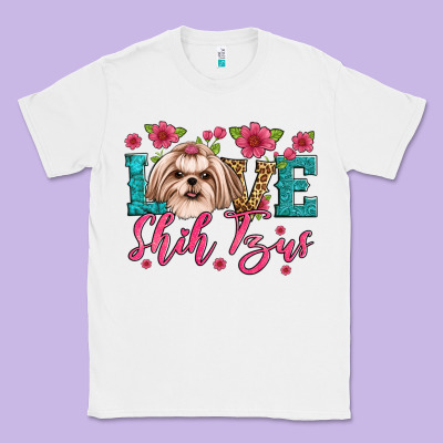 Love Shih Tzus Classic Tee Designed By Artiststas