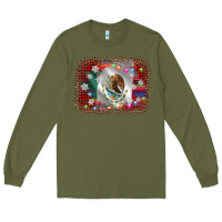 Mexico Flag Christmas Long Sleeve Tee | Teevron