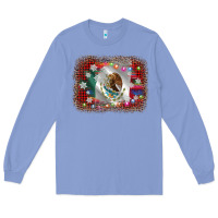 Colony Blue mexico flag christmas Long Sleeve Tee - AdoDesignShop