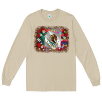 Mushroom mexico flag christmas Long Sleeve Tee - AdoDesignShop