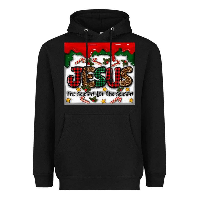 Jesus The Reason For The Season Heavyweight Hoodie by MaliasSmallBusiness | Teevron