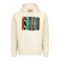 Tofu Western Leopard Glitter Aztec Cowhide Pattern Brushstroke Premium Hoodie - Bettercallsaul