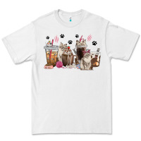 White siberian cat coffee cups Premium Tee - texasbilliewilder