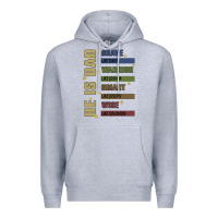 Heather Grey bible verses Premium Hoodie - JahusDesignShop