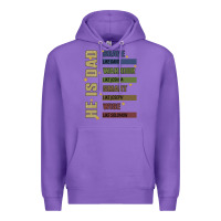 Purple bible verses Premium Hoodie - JahusDesignShop